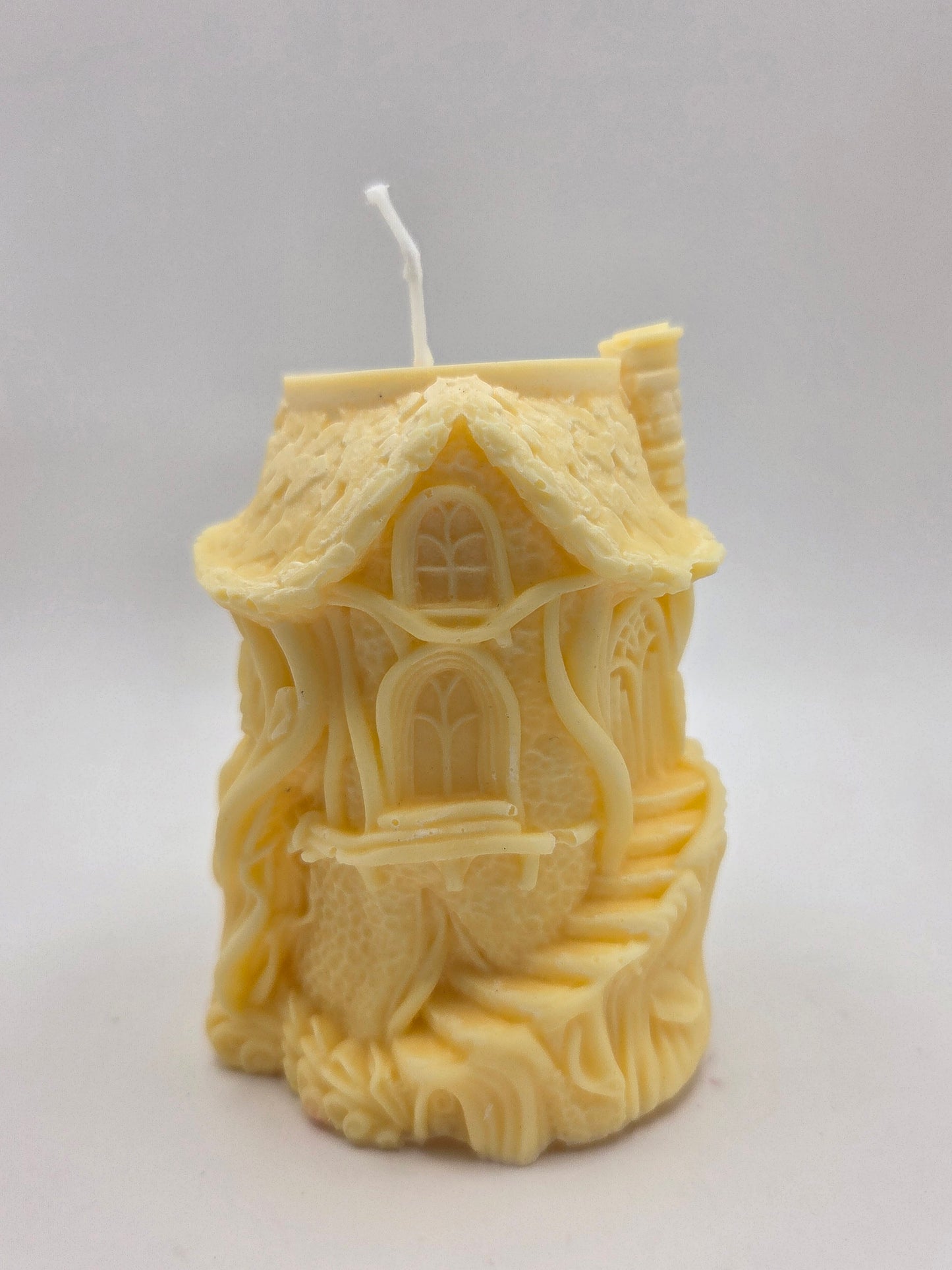 Geel huisje