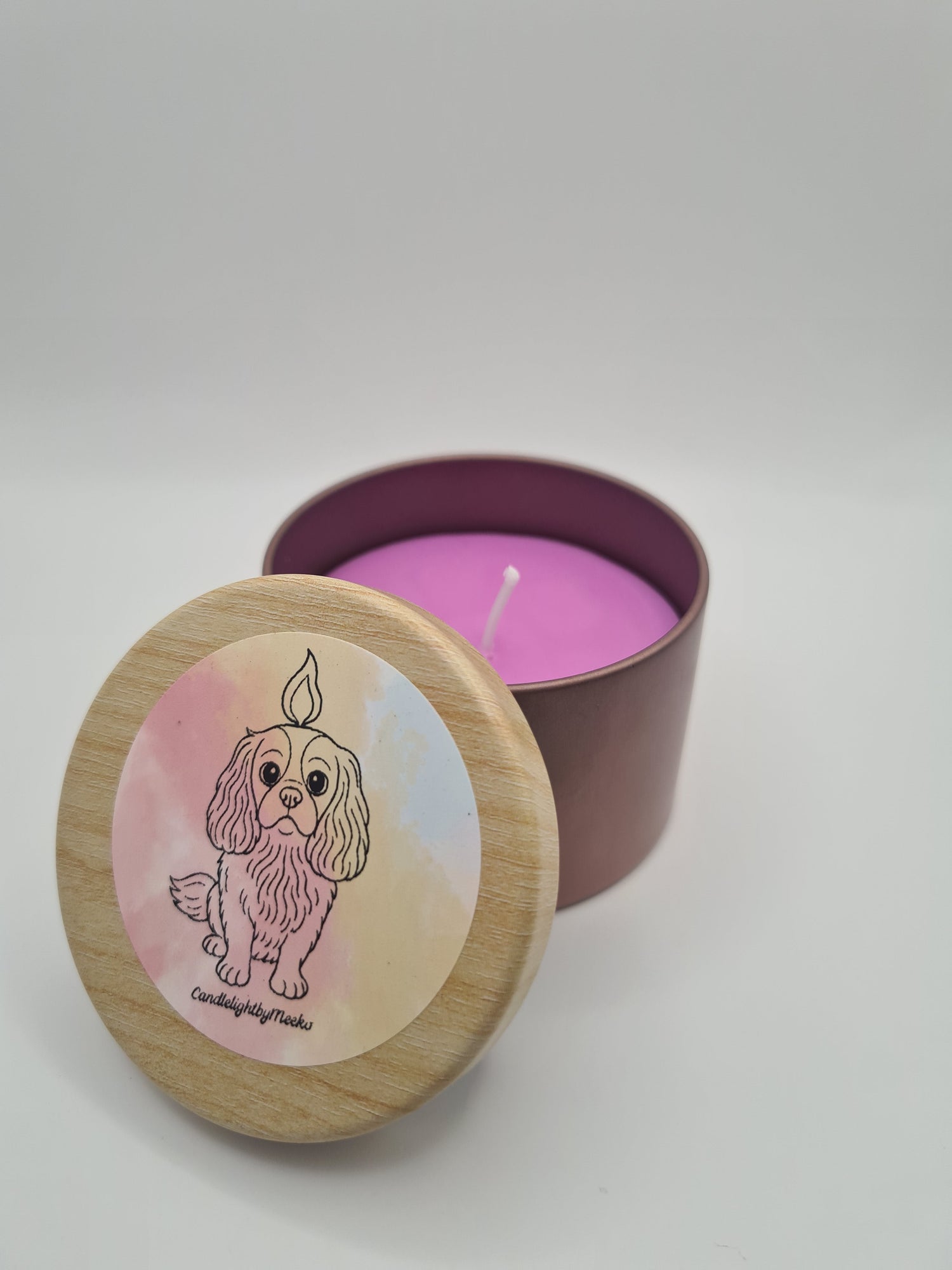 Kaarsen in een potje