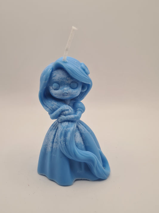 Rapunzel blauw